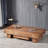 Log style simple coffee table-106442911