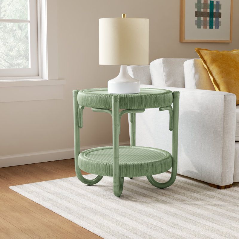 Hathaway End Table, Celery