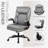 Ergonomic Faux Leather Home Office Chair-1840631453