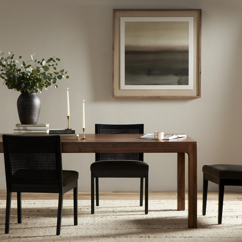 Arturo Walnut Wood Dining Table