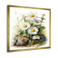 Fleur de marguerite sur pierre calme III - Art mural marguerite-1805930100-1805930099