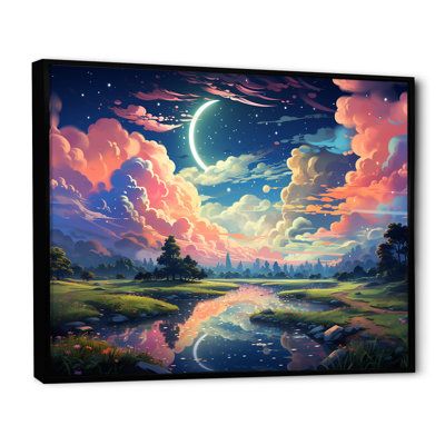 «Horizon I», art mural arc-en-ciel panoramique