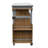 Portable Outdoor Cooking Island with Lockable Wheels-781611182