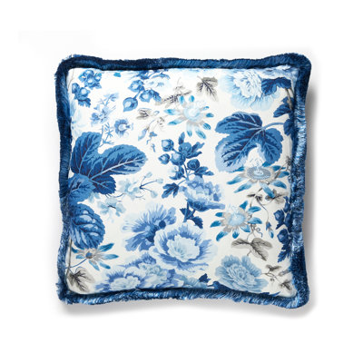 Porcelain Square Pillow Cover & Insert