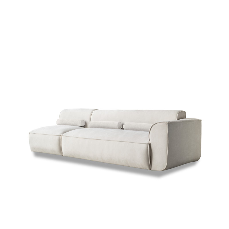 Flex Felix 3 Seater Seating Component, Beige, Right Hand Facing