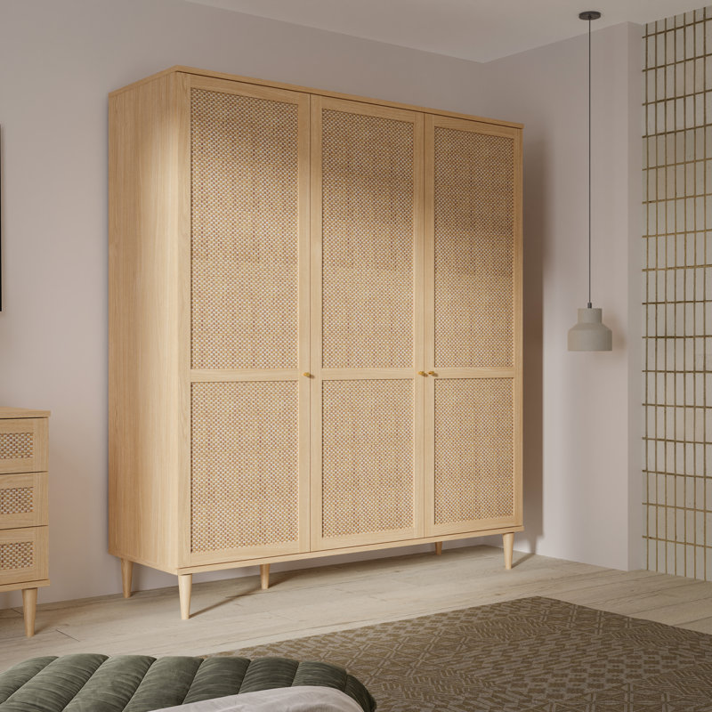 Amarra 3 Door Manufactured Wood Wardrobe