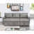 Gray Faux Leather