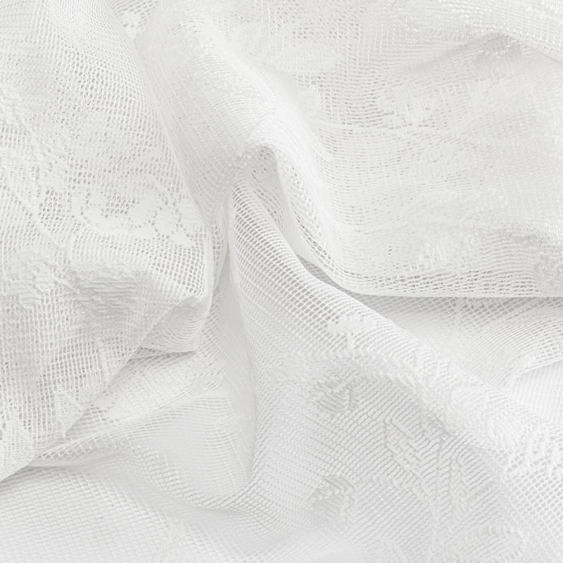 Cantonnière sur mesure Forance Premium, Blanc