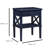 Madison Midnight Blue Nightstand