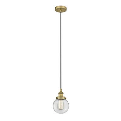 Luminaire suspendu simple à 1 lumière Frederick