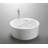 59" x 59" Freestanding Soaking Acrylic Bathtub