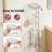 Freestanding Toilet Paper Holder Stand With Magazine Rack And Phone Shelf - All-In-One Bathroom Organizer For Mega Rolls, Tablets, And Essentials
