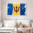 Borges Splattered Barbados Flag-109399163