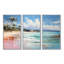 «Green Tropical Beach Escape I» - art mural bord de mer tropical-1832828416-1840610695