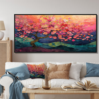  «Cherry Blossom Tree II» - décoration murale cerisier en fleurs