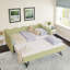 Lit de jour confortable avec couchette, port USB et adorable forme de vague-686900793
