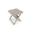 Seaview Fully Assembled All-Weather Recycled HDPE Outdoor Folding Side Table, Pacific Blue-1481807349