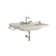 WS Bath Collections Waldorf 21.7'' Glossy White Ceramic Rectangular Bathroom Sink with Overflow