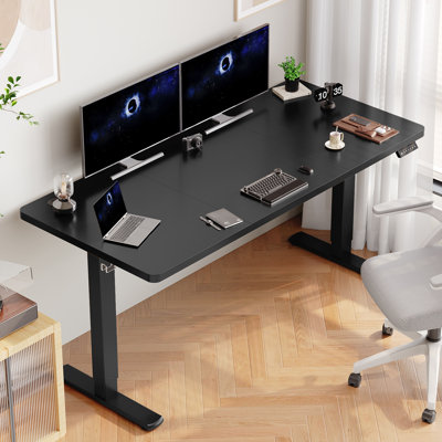 Electric Standing Desk Height Adjustable Desk Sit Stand Desk With Time Reminder Stand up Desk 3 Memory Setting Electric Desk