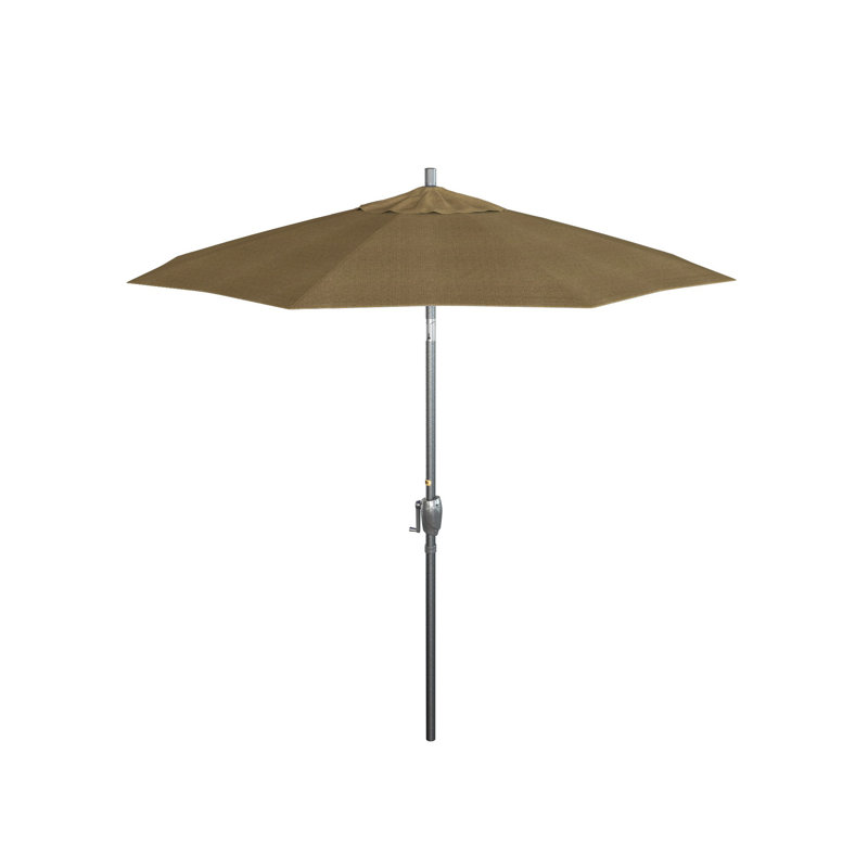 Lexia 90'' Sunbrella® Outdoor Umbrella, Cabana Classic Black Stripe Sunbrella®