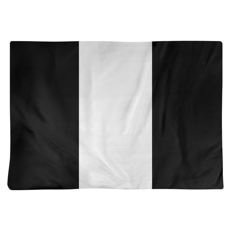 Récapitulatif de 18 po Wake Salem, Noir, Sergé de coton