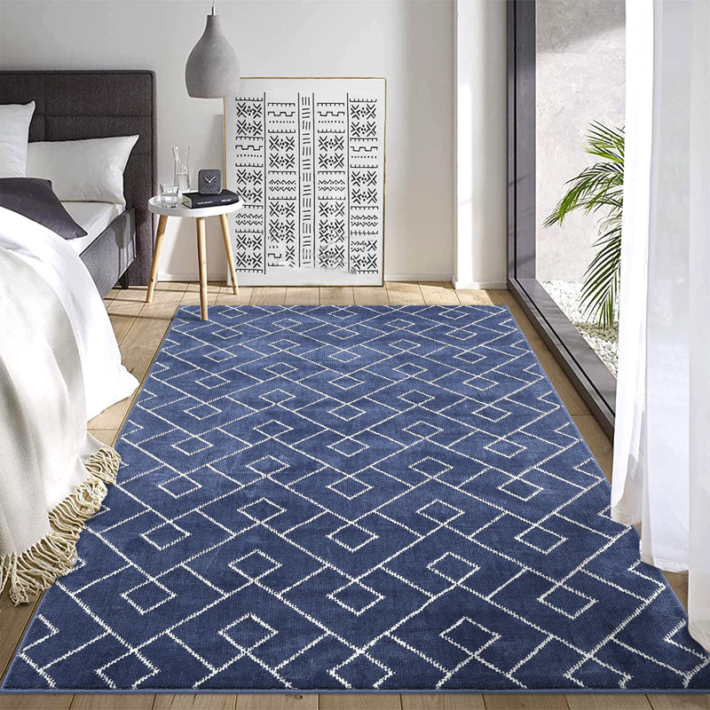 Tapis Kamreen avec envers antidérapant, Rectangle 4 pi x 6 pi