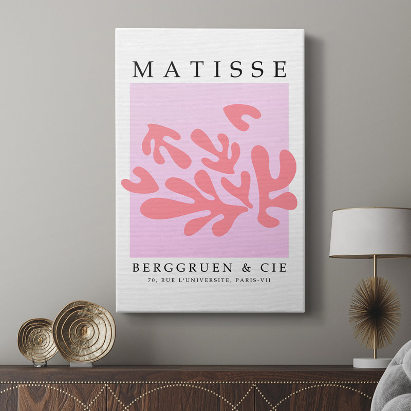 Matisse Lxxxi, reproduction encadrée - galerie Cavas, H 18 po x l 12 po