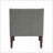 Clopton 26" Mid Century Modern Accent Chair - Textured Accent Chair with Removable Cushion Cover, Button-Tufted Back-109063205