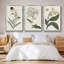 Ensemble de 3 pièces encadrées sur toile Antique Botanical Collection VII-97760029-97760033