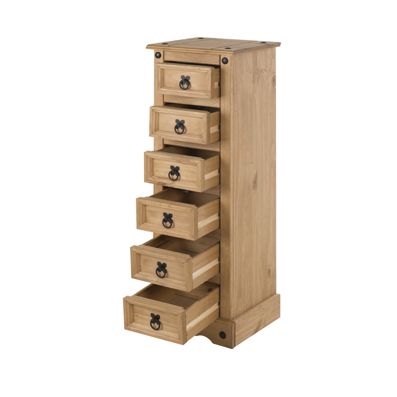 Bridewell 35cm W 6 - Drawer Chest of Drawers