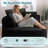 53" Oversized Compression Round Chaise Longue Chair-494173178