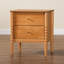 Table de chevet 2 tiroirs Lucera-2110547351