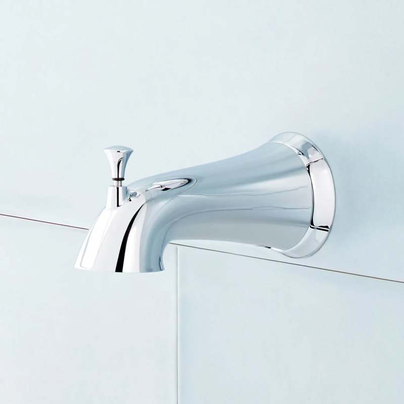 Ensemble de baignoire et douche à pression équilibrée Provincial, Chrome chrome