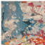 Enosburgh Splash Red/Blue/Grey Area Rug-858973115
