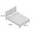 Varnamtown West Haven Low Footboard Sleigh Bed, Cappuccino-855306027