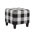 Black and White Buffalo Check
