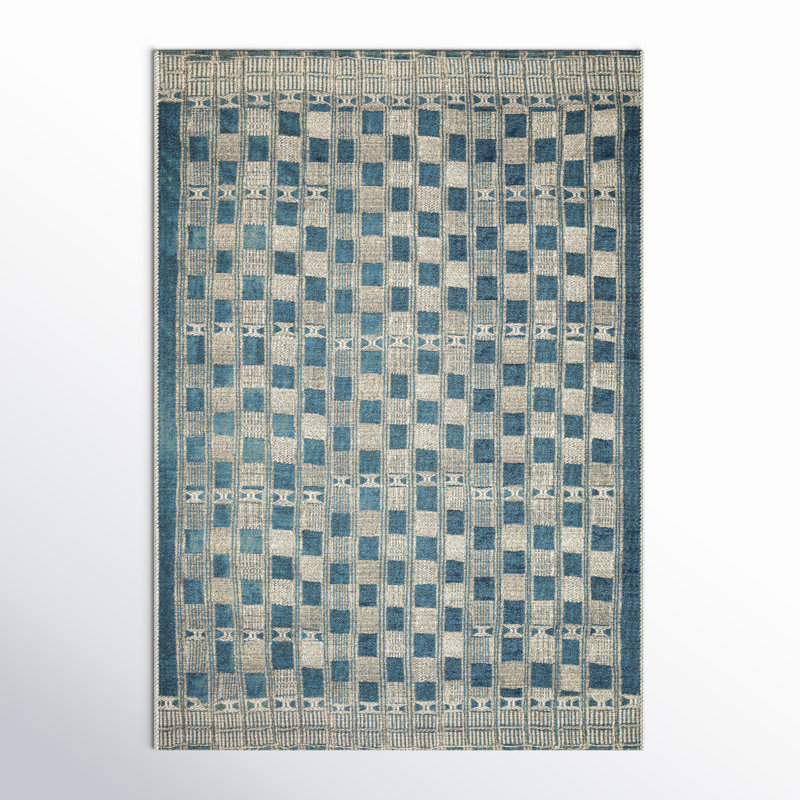 Tapis intérieur / extérieur tissé à la machine Homer , Rectangle 5 pi 3 po x 7 pi 8 po