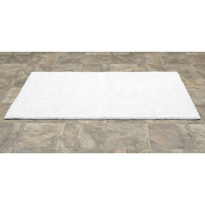 Roanoke Cotton Bath Rug with Non-Slip Backing