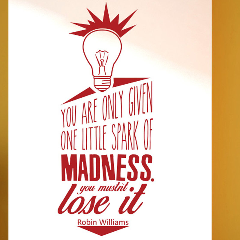 Wall Decal, Dark Red