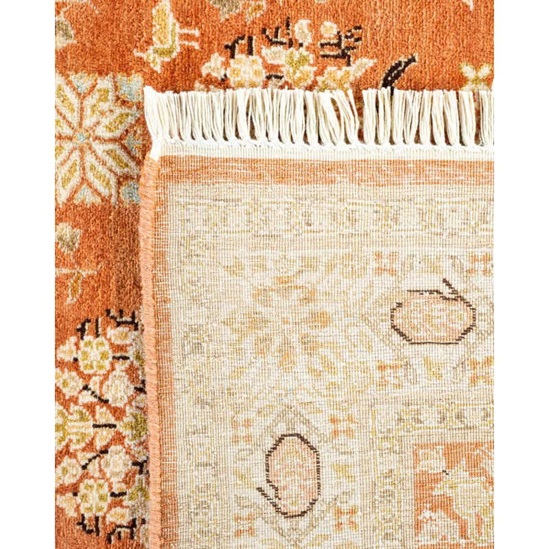Classic One-of-a-Kind 6'1" X 9'6" Hand Knotted Area Rug