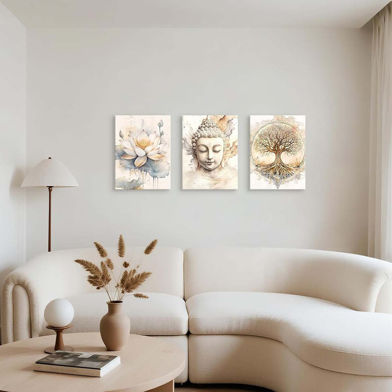 3 Piece Wrapped Canvas Print