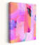 «Vibrant Pink Strokes», impression audacieuse et lavande colorée-133614680