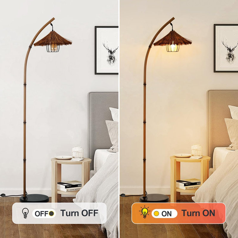Bamboo Floor Lamp