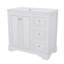 Meuble-lavabo autonome 36 po avec lavabo en céramique 3 tiroirs, 2 portes et tablette réglable-118195268