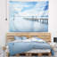 Tapisserie paysage marin et ciel bleu-28503538