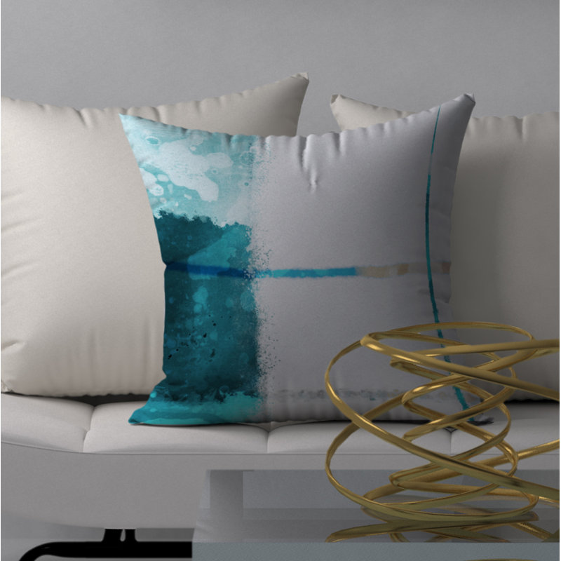 Housse de coussin carrée/insert, 24" X 24"