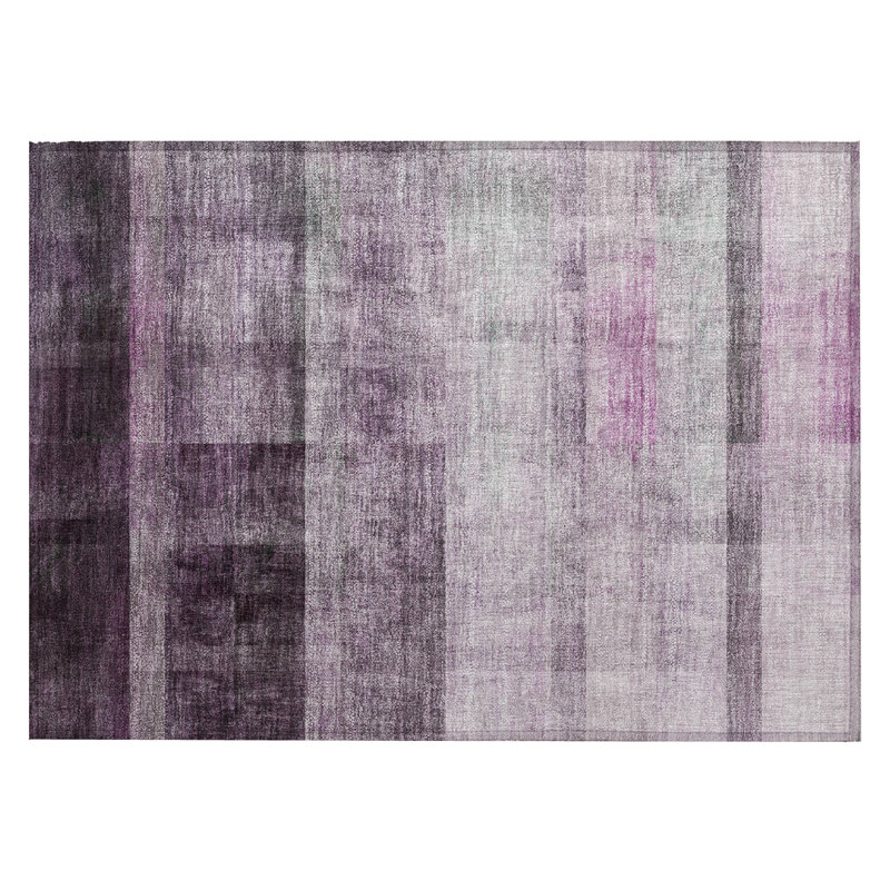 Rectangle HomeRoots Area Rug with Non-Slip Backing