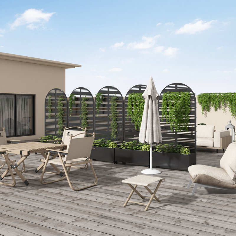 Lit de jardin surélevé 73 po, H 73 po x l 35 po x P 16 po