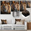 «Animal Lion Portrait I», reproductions d'art mural en métal-1044560647