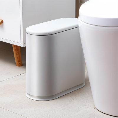 Plastic Touch Top Waste Bin - 10L